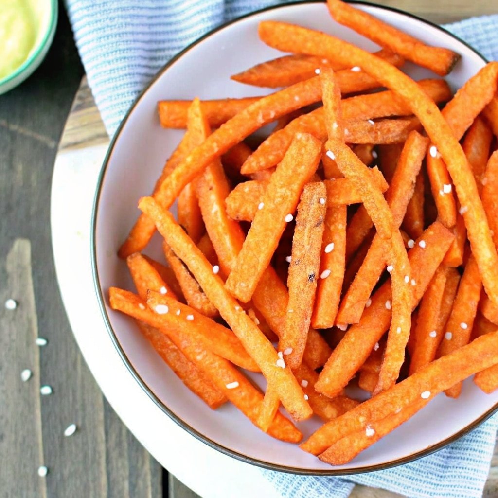 alexia sweet potato puffs crispy serving