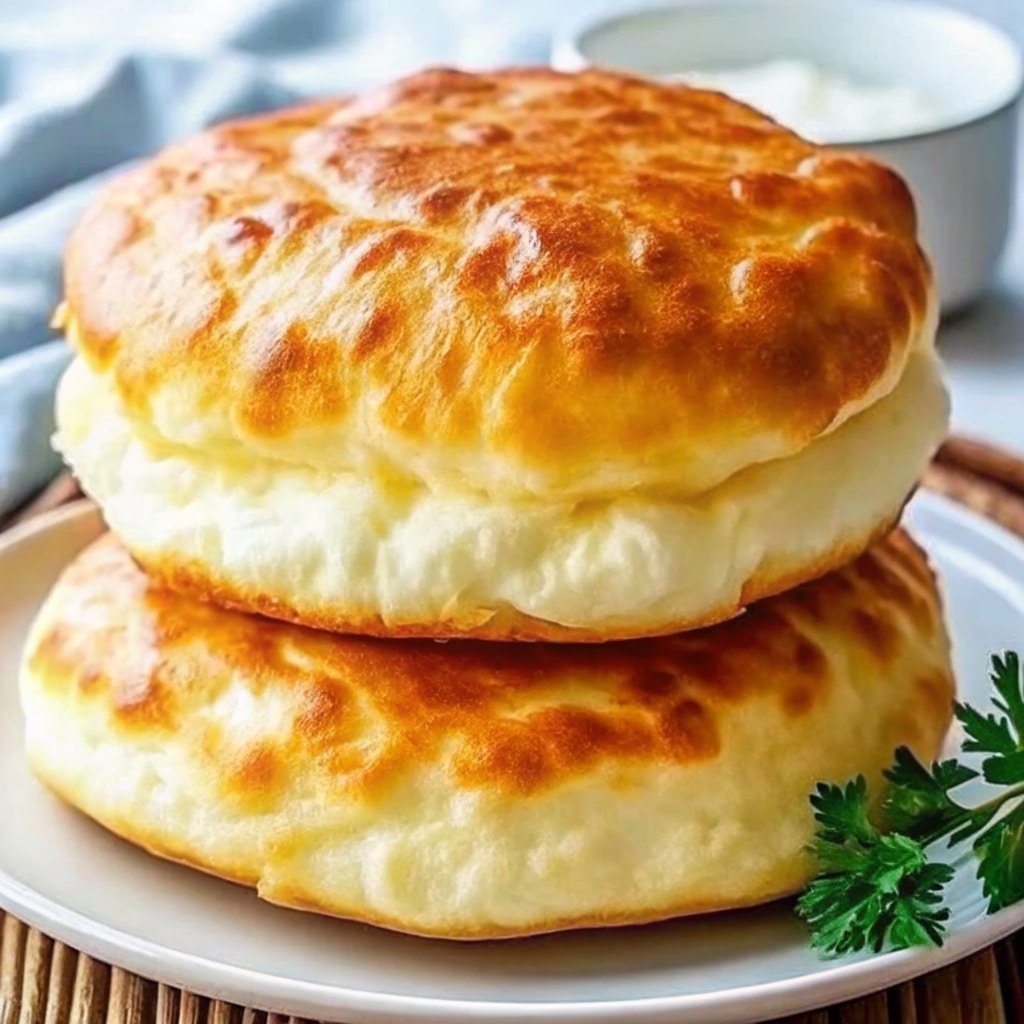 Fluffy cottage cheese cloud bread